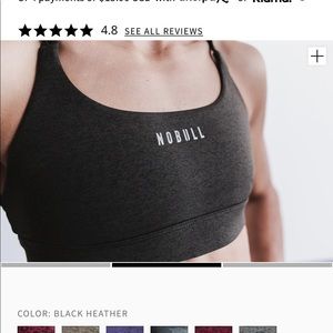 NoBull Project Sports Bra (M)